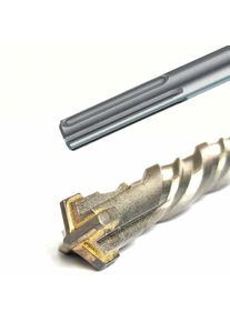 Foret SDS Max Béton Armé 28mm x 920mm, 4 Taillants - Qualité Pro