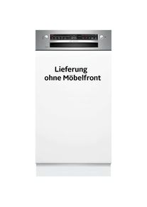 Bosch , teilintegrierbarer Geschirrspüler Serie 2 »SPI2HKS42E«, 10 Maßgedecke , weiß , 7-Segment Display: Anzeige der Restlaufzeit, mit...