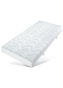 Beco , Komfortschaummatratze »Luxus Universal, Matratze 90x200 & 140x200 cm«, 21 cm hoch, Raumgewicht: 28 kg/m³, (1 St.) , weiß , 3 (81 kg - 100 kg)