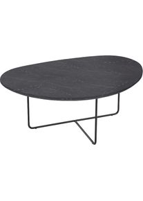 HASSE M&Ouml;BEL COLLECTION , Couchtisch &raquo;7721&laquo; Tischplatte wahlweise in Keramik storm negro oder in Asteiche , Schwarz