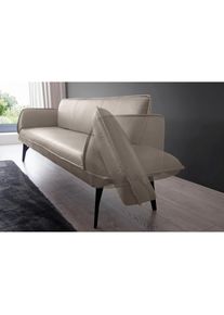 K+w Komfort & Wohnen K+W Komfort & Wohnen , Polsterbank &raquo;Drive&laquo; mit Seitenteilverstellung, wahlweise in 218 oder 238 cm Breite , stahl 85