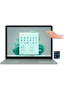 Microsoft , Notebook »Surface Laptop 5«, 34,29 cm, / 13,5 Zoll, Intel, Core i5, Iris Xe Graphics, 512 GB SSD , grün