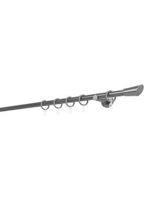 mydeco , Gardinenstange »20mm Rag Wandträger 6,5 cm« Fixmaß , anthrazit , B/L: 110 cm