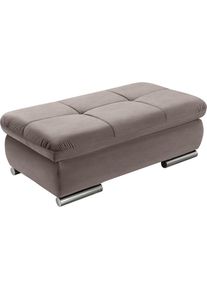 set one by Musterring , Stauraumhocker &raquo;SO 4100&laquo; , steelgrau