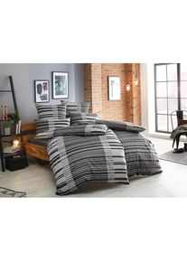 Bruno Banani , Bettwäsche »Cameo, nachhaltig, reine Baumwolle, Premium Qualität, Flächengewicht 115 g/m², atmungsaktiv, 100% Baumwolle, Ökotex...