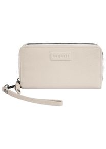 Bugatti, Damen, Geldb&ouml;rse &raquo;ELSA&laquo; echt Leder, wei&szlig;, wei&szlig;, H&ouml;he 11 cm x Breite 19 cm x Tiefe 4 cm