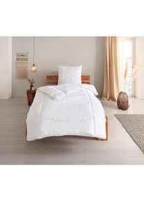 OTTO products , Kunstfaserbettdecke »Ellita, Bettdecke in 135x200 cm und weiteren Größen erhältlich«, 4-Jahreszeiten, Füllung Polyester, Bezug...