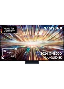 Samsung , QLED Mini LED-Fernseher »GQ85QN800DT«, 8K Ultra HD, Smart-TV, Neural Quantum 8K AI Gen2 Prozessor, bis zu 165Hz, AI Upscaling, KI TV ,...
