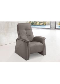 exxpo - sofa fashion , Sessel »Tivoli, Hochlehnsessel, Relaxsessel, Kinosessel, bequem«, (Set), mit Relaxfunktion, schmale Armlehnen , delphin