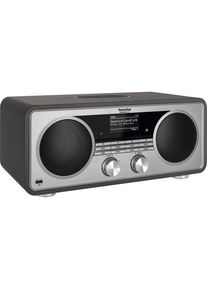 Technisat , Internet-Radio »DIGITRADIO 602«, (Bluetooth-WLAN Digitalradio (DAB+)-UKW mit RDS 70 W), Stereoanlage, CD-Player , Anthrazit/Silber