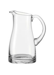 Leonardo, Karaffe &raquo;LIQUID&laquo; handgefertigtes Unikat, Klarglas, klar, Glas, 1.200 ml, klar