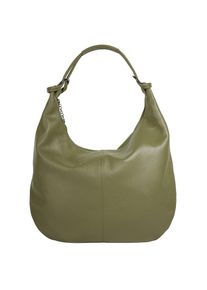 CLUTY , Shopper echt Leder, Made in Italy , oliv