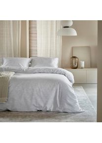 Damai, Bettw&auml;sche &raquo;Ebba mit Struktur-Effekt&laquo; in eleganten Farben, 100% Baumwolle, mit Rei&szlig;verschluss, offwhite, Renforc&eacute;, Obermaterial: 100% Baumwolle