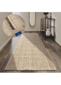 Villeroy & Boch Villeroy & Boch, Teppich &raquo;Rosalie Juteteppich&laquo; rechteckig 10 mm H&ouml;he L&auml;ufer, 100% Jute, Natur, Wohnzimmer, Esszimmer, Schlafzimmer, GRS, Naturwei&szlig;, 
