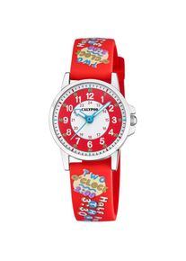 Calypso Watches , Quarzuhr »My First Watch«, Armbanduhr, Kinderuhr, Lernuhr, Geschenk, Geburtstag, Schulanafang , rot , Coole Armbanduhr für...