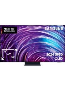 Samsung , OLED-Fernseher »GQ55S95DAT«, 4K Ultra HD, Smart-TV, Neural Quantum 4K AI Gen2 Prozessor, Glare Free, bis zu 144Hz , schwarz , Neural...
