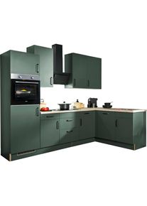 Wiho-Küchen wiho Küchen , Winkelküche »"Simi", mit verstellbaren Füßen, wahlweise mit E-Geräten« Soft-Close-Funktion in Schubkästen & Auszügen, Stellbreite...