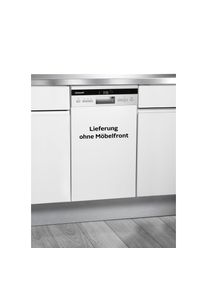 Hanseatic, teilintegrierbarer Geschirrsp&uuml;ler &raquo;HGTI4582C10T7736ES&laquo; 10 Ma&szlig;gedecke, silberfarben, Verschmutzungserkennung