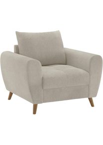 Mr. Couch, Sessel &raquo;Blackburn II&laquo; Passend zu der Garnitur, mit Kaltschaumpolsterung bis 140 kg belastbar, Novaclean Avanti 6 taupe, Novaclean Avanti (