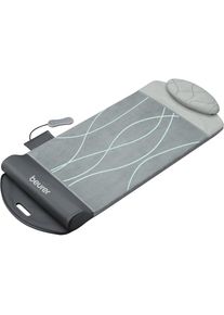 Beurer, Massagematte &raquo;MG 280 Yoga-& Stretchmatte zum Dehnen & Stretchen&laquo; 7 Luftkammern zur Imitation von Yoga- & Dehn&uuml;bungen, mit W&auml;rmefunktion, grau,