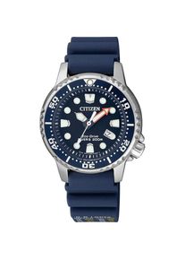 Citizen , Taucheruhr »Promaster Marine Eco-Drive Diver 200m«, Armbanduhr, Damenuhr, Solar, bis 20 bar wassserdicht, Datum , blau , Taucheruhr für...