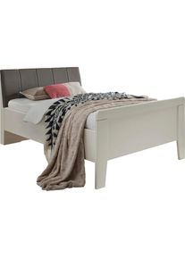 Wiemann, Polsterbett &raquo;Bern&laquo; 4-fach Liegeh&ouml;henverstellung, Wei&szlig;, Liegefl&auml;che L&auml;nge Breite: 200 cm x 120 cm, Wei&szlig;