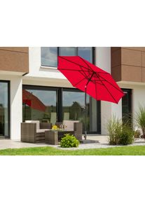 Schneider Schirme, Sonnenschirm &raquo;Harlem&laquo; ohne Schirmst&auml;nder, rot, Obermaterial: 100% Polyester, rot