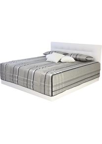 Westfalia Schlafkomfort , Polsterbett »Ravenna« inkl. Bettkasten bei Ausführung mit Matratze , weiß