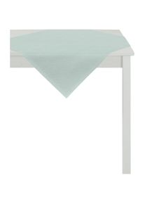 Apelt , Mitteldecke »ALASKA, LOFT STYLE, Rips Uni«, (1 St.) , türkis , B/L: 93 cm x 93 cm