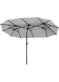 Schneider Schirme, Balkonschirm &raquo;Salerno&laquo;, silbergrau, Bespannung: 100% Polyester, silbergrau