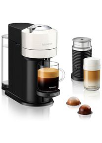 Nespresso , Kapselmaschine »Vertuo Next Bundle ENV 120.WAE, von DeLonghi, White«, inkl. Aeroccino Milchaufschäumer im Wert von 75,- UVP , weiß