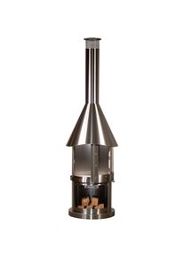 Buschbeck, Grillkamin &raquo;Melbourne&laquo;, edelstahl geb&uuml;rstet, edelstahl geb&uuml;rstet