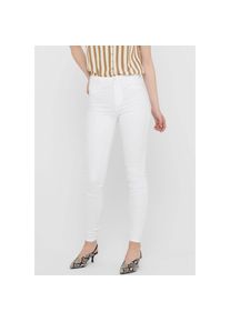 Only , Skinny-fit-Jeans »ONLROYAL HW SK JEANS DNM WHITE NOOS« , White , Länge 32 , XL (42) -Länge 32 , XL (42) , Skinny-Fit Jeans mit hohem Bund...