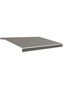 Wismar, Gelenkarmmarkise &raquo;Classic&laquo;, dunkelgrau, Polyacryl, 500 cm, dunkelgrau