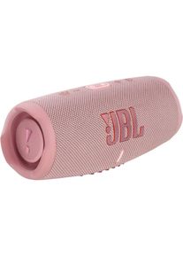 JBL , Bluetooth-Lautsprecher »Charge 5 Portabler«, wasserdicht , pink , Durchstarten mit der integrierten Powerbank