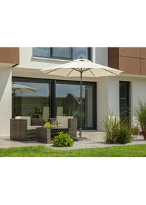 Schneider Schirme , Sonnenschirm &raquo;Harlem&laquo; ohne Schirmst&auml;nder , natur , Obermaterial: 100% Polyester