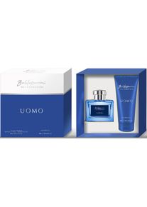 Baldessarini , Duft-Set »Uomo Duo Set«, (Set, 2 tlg.), mit männlich markantem Touch , blau , Herrenduftpaket von Baldessarini