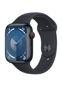 Apple , Smartwatch »Watch Series 9 Aluminium«, (4,5 cm / 1,77 Zoll), Watch OS 10, Sport Band , Mitternacht/Mitternacht , Systemvoraussetzung:...