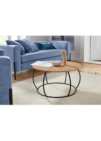 Andas , Couchtisch »Maranta«, hochwertige Verarbeitung , weiß + schwarz + weiß