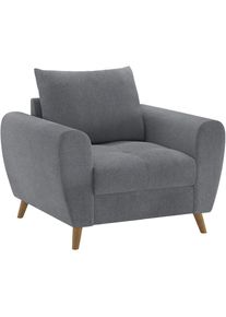 Mr. Couch, Sessel &raquo;Blackburn II&laquo; Passend zu der Garnitur, wahlweise mit Kaltschaum, Novaclean Avanti 1 stone, Novaclean Avanti (100% Polyester), Soft 