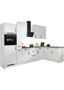 Wiho-Küchen wiho Küchen , Winkelküche »"Simi", mit verstellbaren Füßen, wahlweise mit E-Geräten« Soft-Close-Funktion in Schubkästen & Auszügen, Stellbreite...