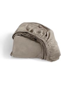Cinderella, Spannbettlaken &raquo;Jersey&laquo; b&uuml;gel- und kn&ouml;tchenfrei, bis 35 cm H&ouml;he, taupe, Jersey, Obermaterial: 100% Baumwolle, B/L: 180 cm -1 Stk., taupe