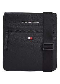 Tommy Hilfiger, Herren, Umh&auml;ngetasche &raquo;Essential&laquo; in schlichter Optik, schwarz, schwarz, Aus Lederimitat
