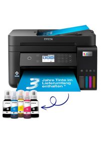 Epson , Tintenstrahldrucker »EcoTank ET-3850« , schwarz , Beidseitiger Druck, LC-Display