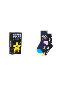 Happy Socks , Socken »Shooting Star«, (2er Pack) , black/marine , 28 (31) , 28 (31) , Happy Socks für happy Kids - 2er Pack Kindersocken