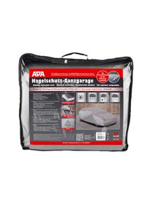 APA , Faltgarage &raquo;16168 Hagelschutz-Ganzgarage&laquo; mit Gummizug L, 571 x 203 x 119cm , silberfarben , Bei 30 &deg;C waschbar