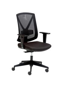 mayer Sitzmöbel Mayer Sitzmöbel , Chefsessel »myWIZARD«, 1 St., Flachgewebe , schwarz + schwarz