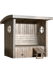 Weka, Sitzlaube &raquo;Merano&laquo;, Korpus: grau, Korpus: grau