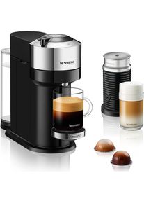 Nespresso , Kapselmaschine »Vertuo Next Bundle ENV 120.CAE von DeLonghi«, inkl. Aeroccino Milchaufschäumer, Willkommenspaket mit 12 Kapseln , Pure...