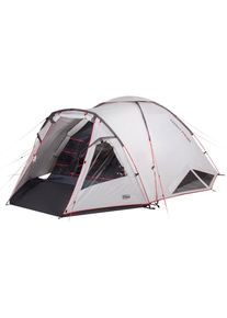 High Peak, Kuppelzelt &raquo;Zelt Almada 4.0&laquo; 4 Personen mit Transporttasche, nimbus grau, Kuppelzelt